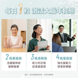 NatureU NeuroMaster®+PS+DHA+銀杏葉萃取物 憶智醒腦片 Brain Health 30粒/瓶