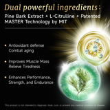 NatureU 高分子PYC+L-瓜氨酸 男士能量片 MojoMax 30粒/瓶